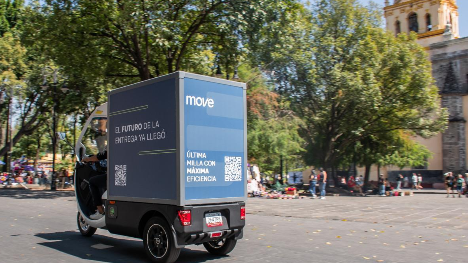 RAP Move - Vista trasera en operación urbana